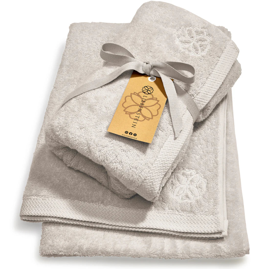 Saunahandtuch - 2er Set - 70 x 200cm