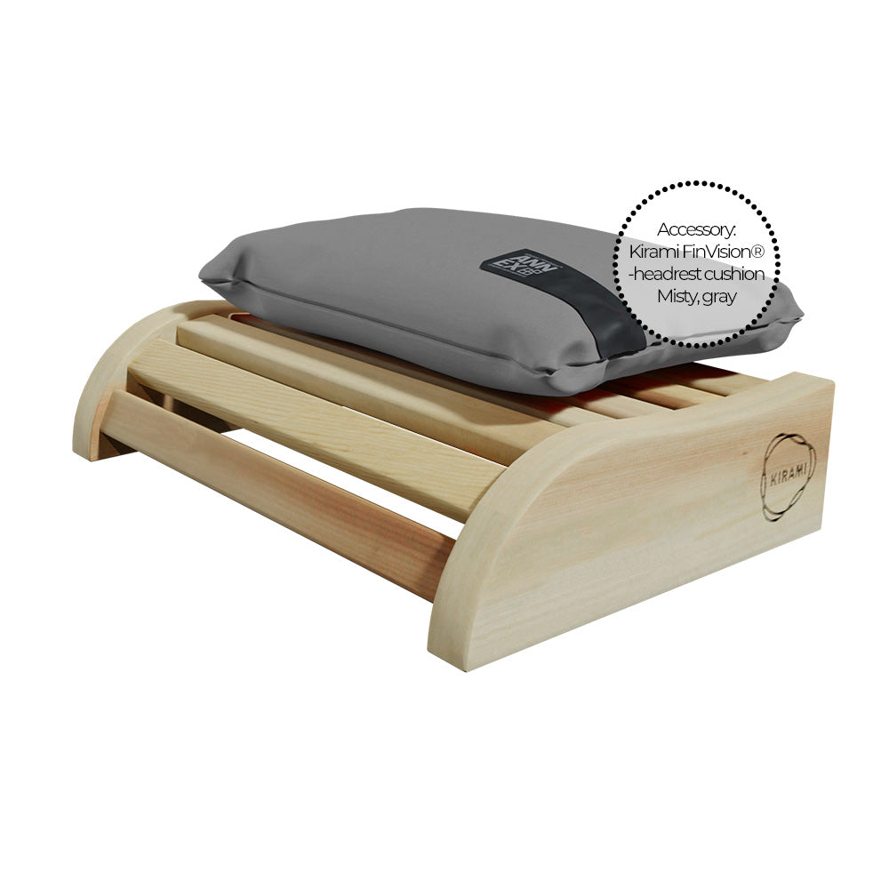 KIRAMI FINVISION® - Kopfstütze Misty aus Holz (1 Stück)