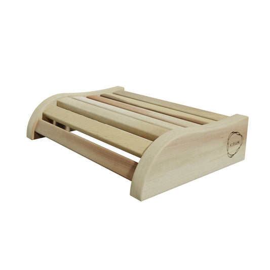 KIRAMI FINVISION® - Kopfstütze Misty aus Holz (1 Stück)