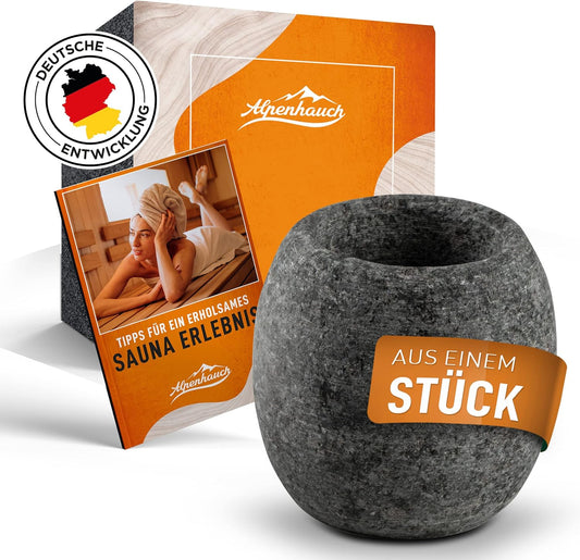 Sauna Ei aus massivem Speckstein