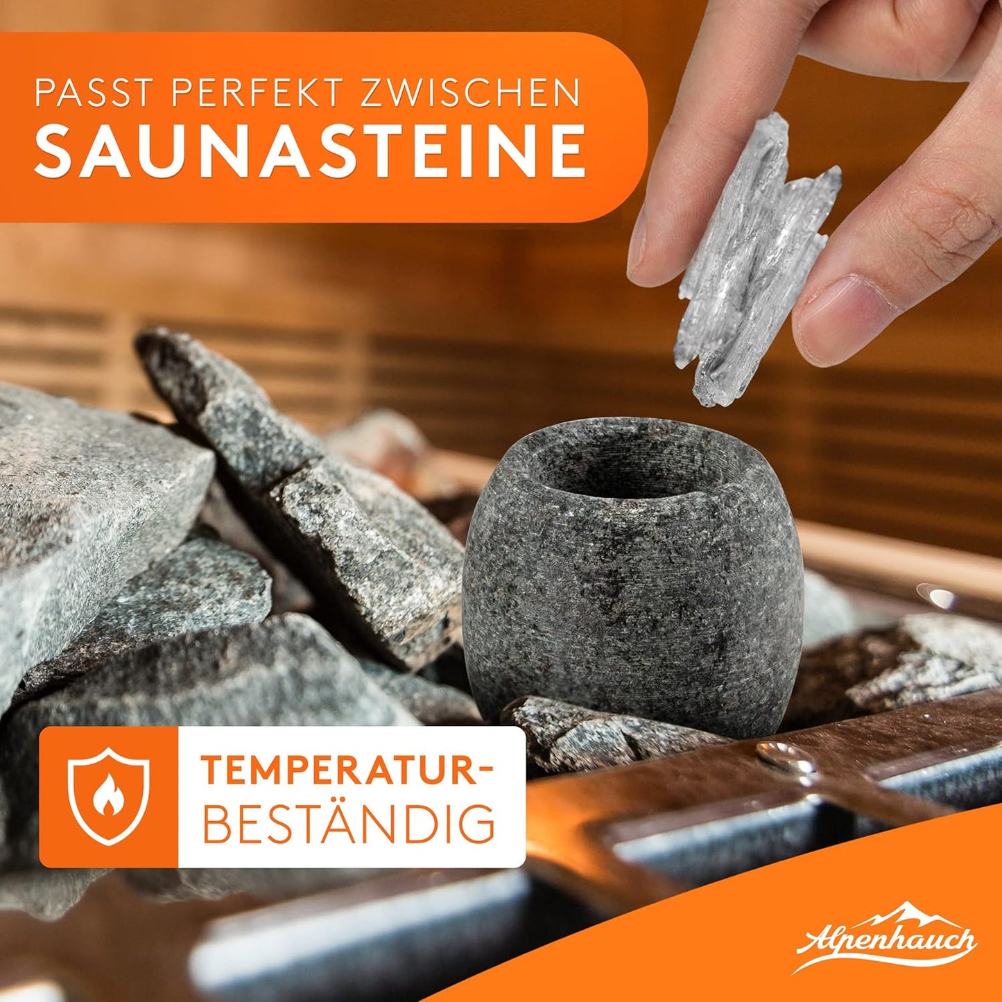 Sauna Ei aus massivem Speckstein