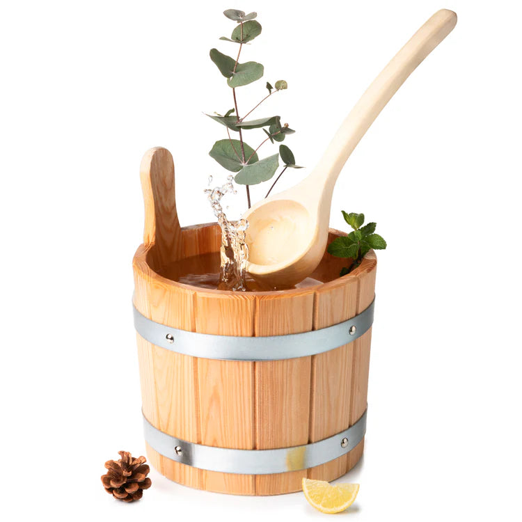Sauna Eimer mit Kelle [5L]